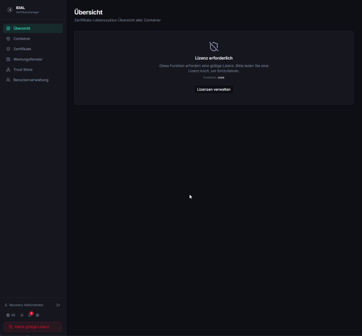 Overview Without License