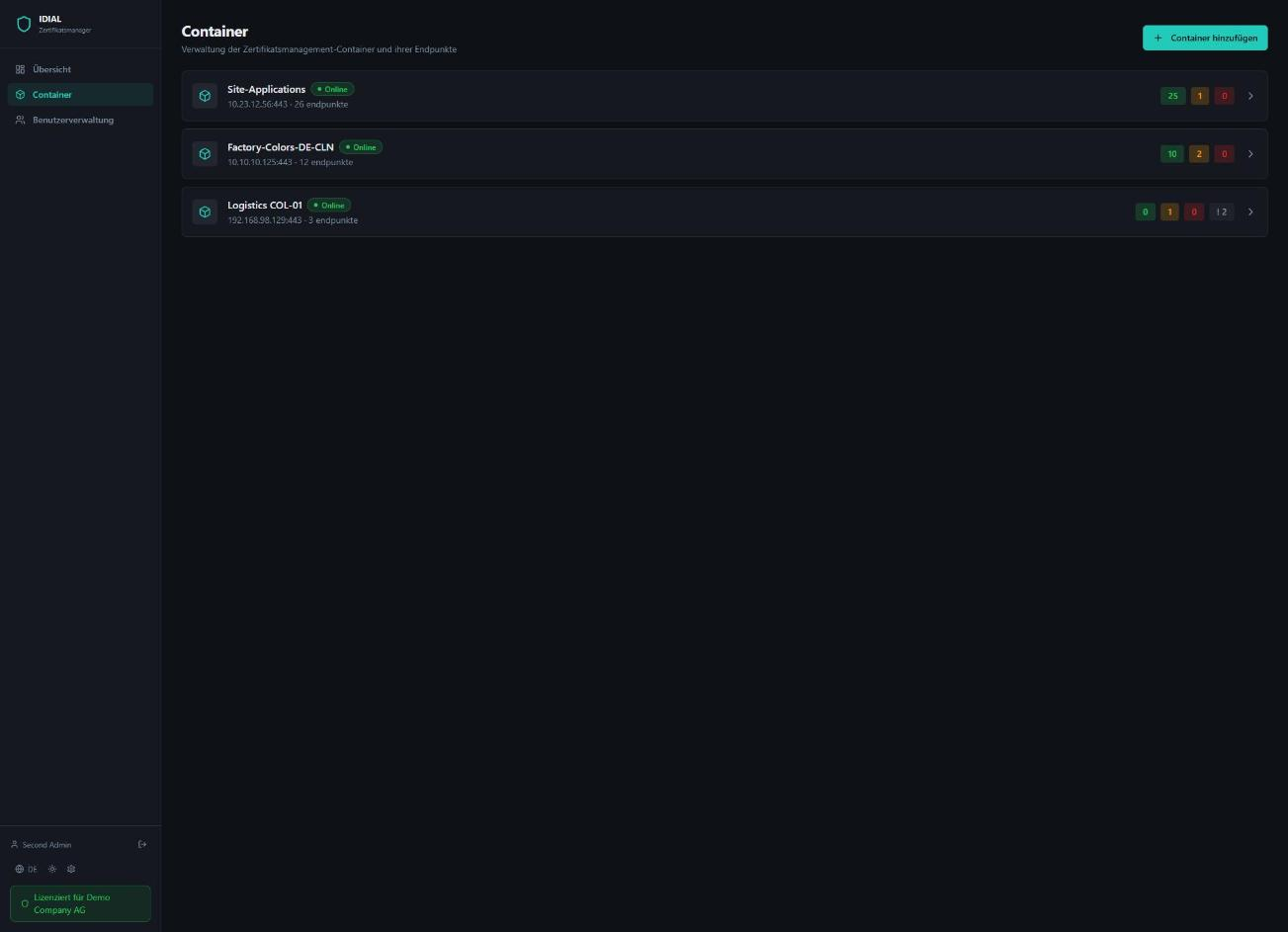 Container Management